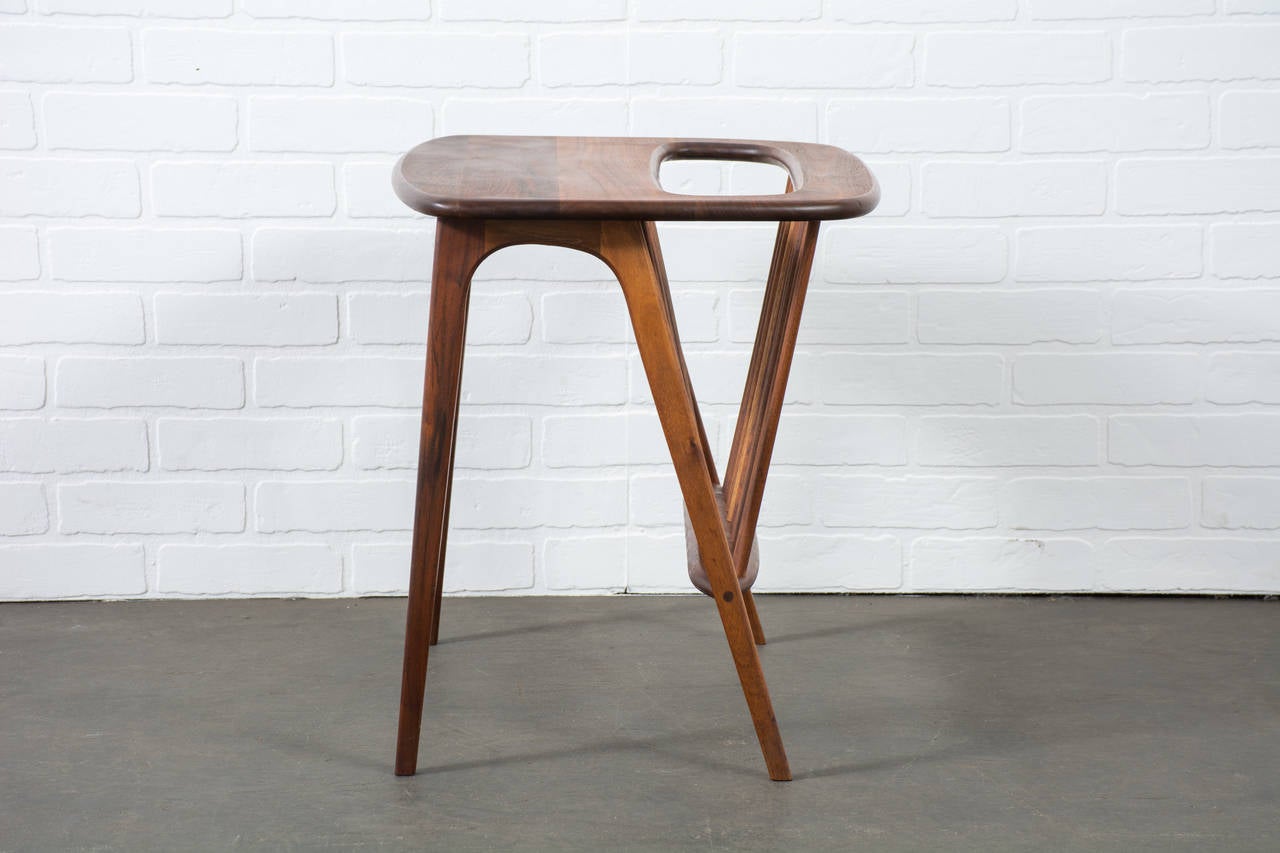 mid century magazine table