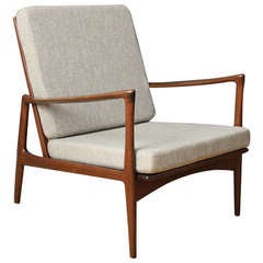 Danish Modern Lounge Chair by Ib Kofod Larsen for Selig