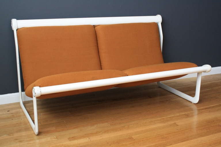 Mid-Century Modern Vintage Loveseat and Lounge Chairs Set by Knoll