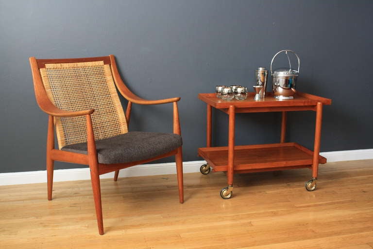 Pair of Vintage Peter Hvidt Lounge Chairs 3