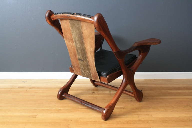 Mexican Vintage Sling 'Swinger' Chair by Don Shoemaker