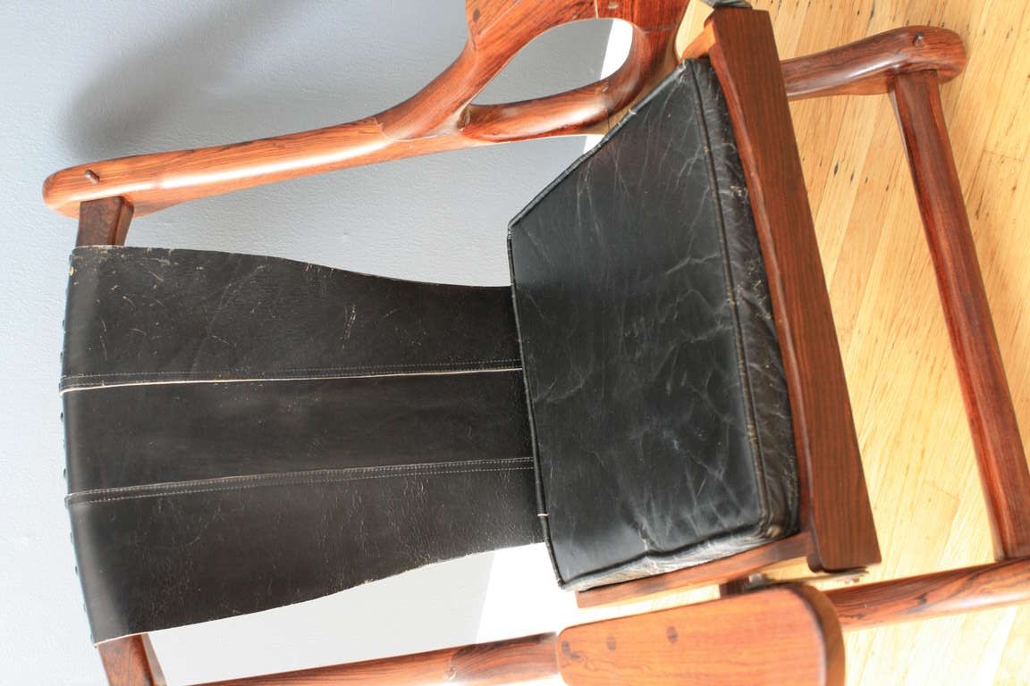 20th Century Vintage Sling 'Swinger' Chair by Don Shoemaker