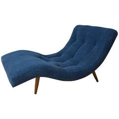 Vintage Mid-Century Chaise Lounge Chair by Adrian Pearsall