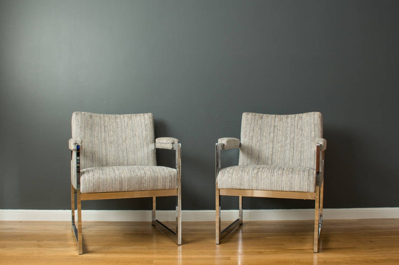 Pair of Vintage Mid-Century Lounge Chairs 3