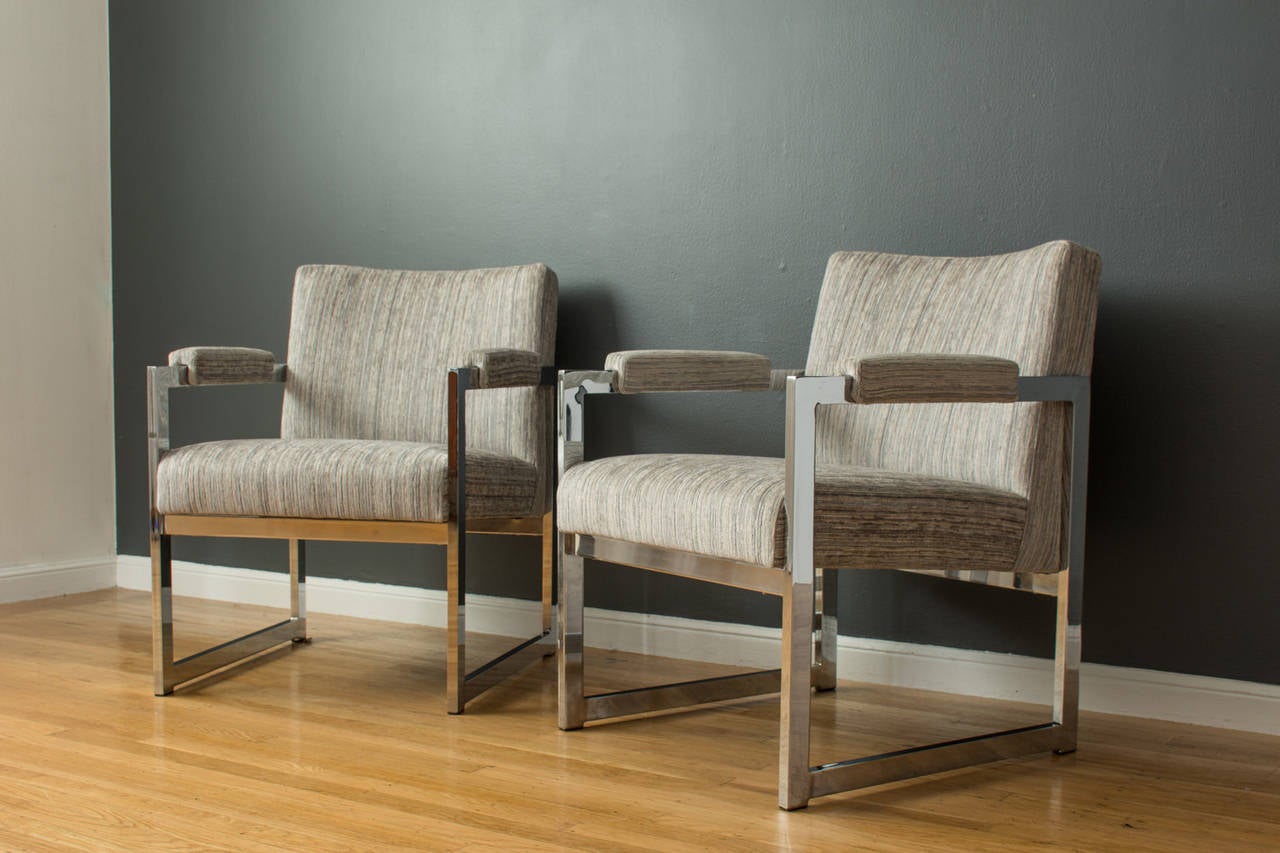 Mid-Century Modern Pair of Vintage Mid-Century Lounge Chairs