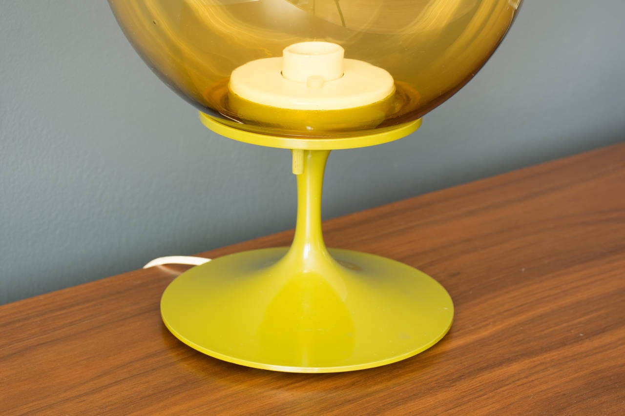 Powder-Coated Vintage Mid-Century Stemlite Lamp by Bill Curry for Design Line Inc.