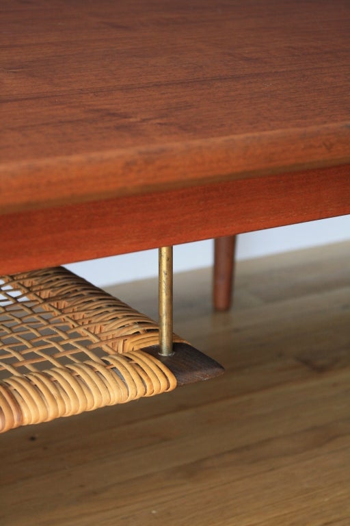 Danish Modern Teak Coffee Table by Poul Jensen for Selig 5