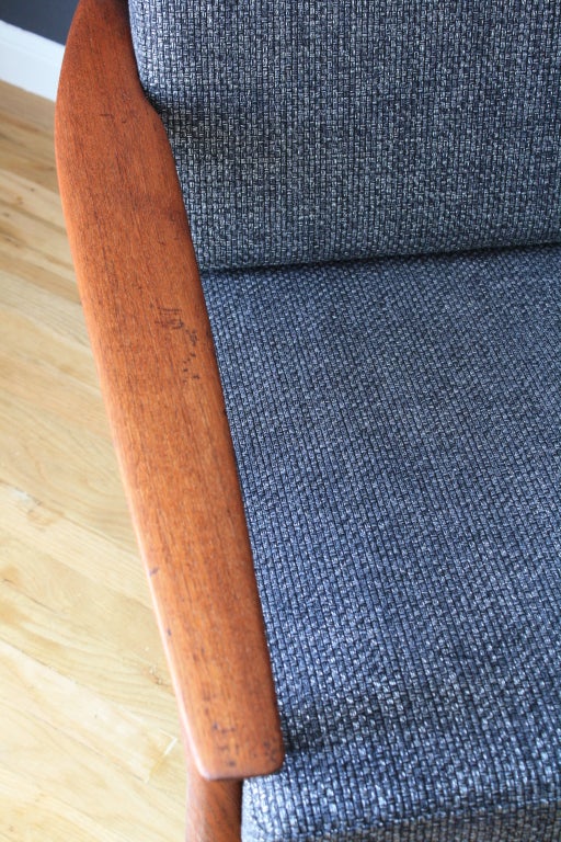 Pair of Danish Modern Grete Jalk Lounge Chairs 3