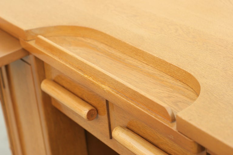 Rattan Bar of Solid Mahogany, Bamboo Facing, Paul Frankl Style 2
