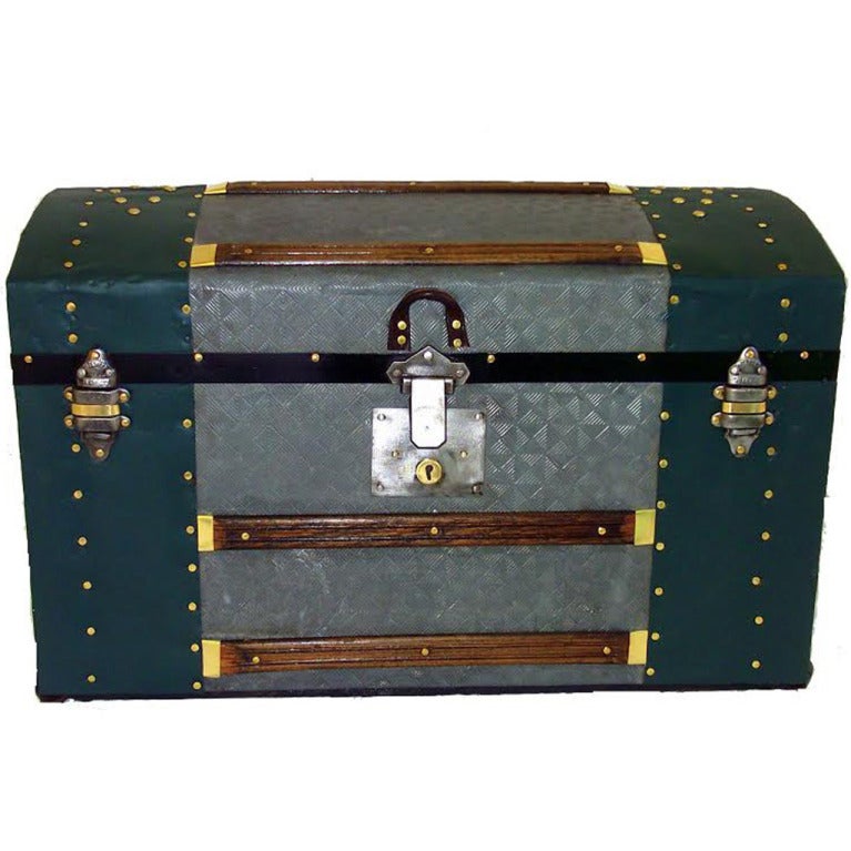 1875 Victorian Age "Carolina" Steamer Trunk at 1stdibs