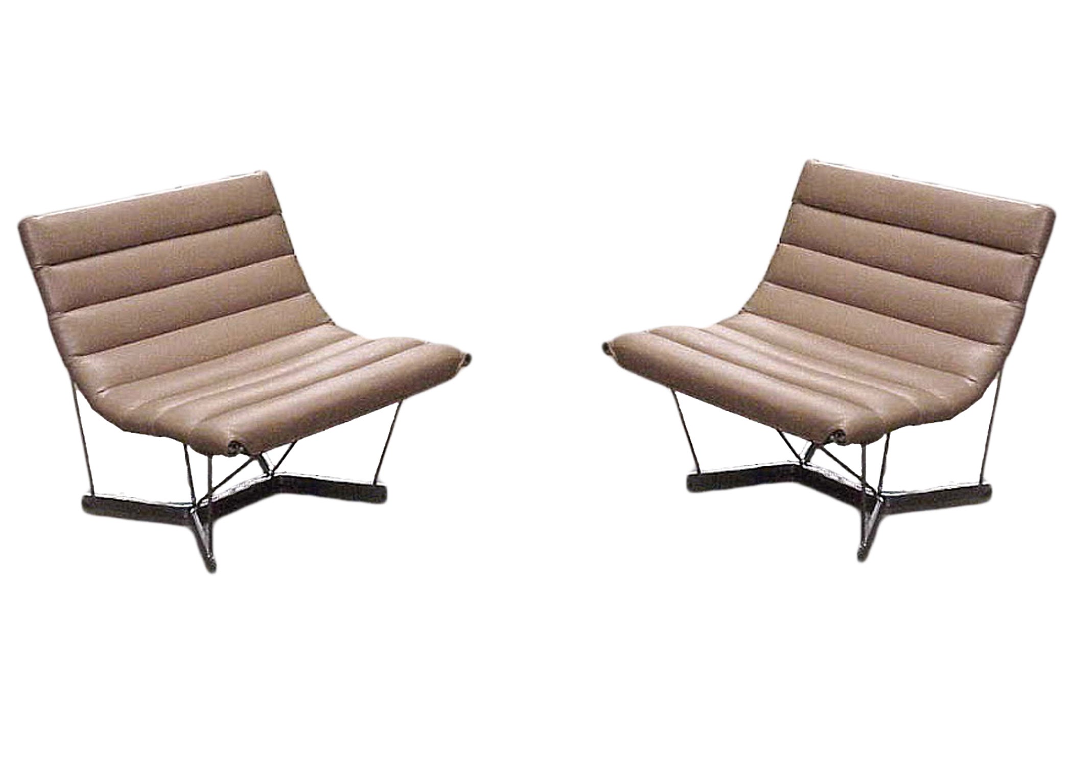 George Nelson Catenary Chairs for Herman Miller, Pair