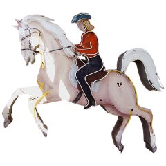 Large Cowgirl Neon Sign from the Westerner Club in San Diego 9