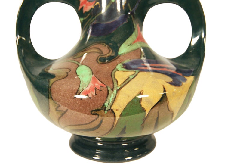 Dutch 1899 Gouda Pottery Vase by Bernardus Römer for Zuid-Holland