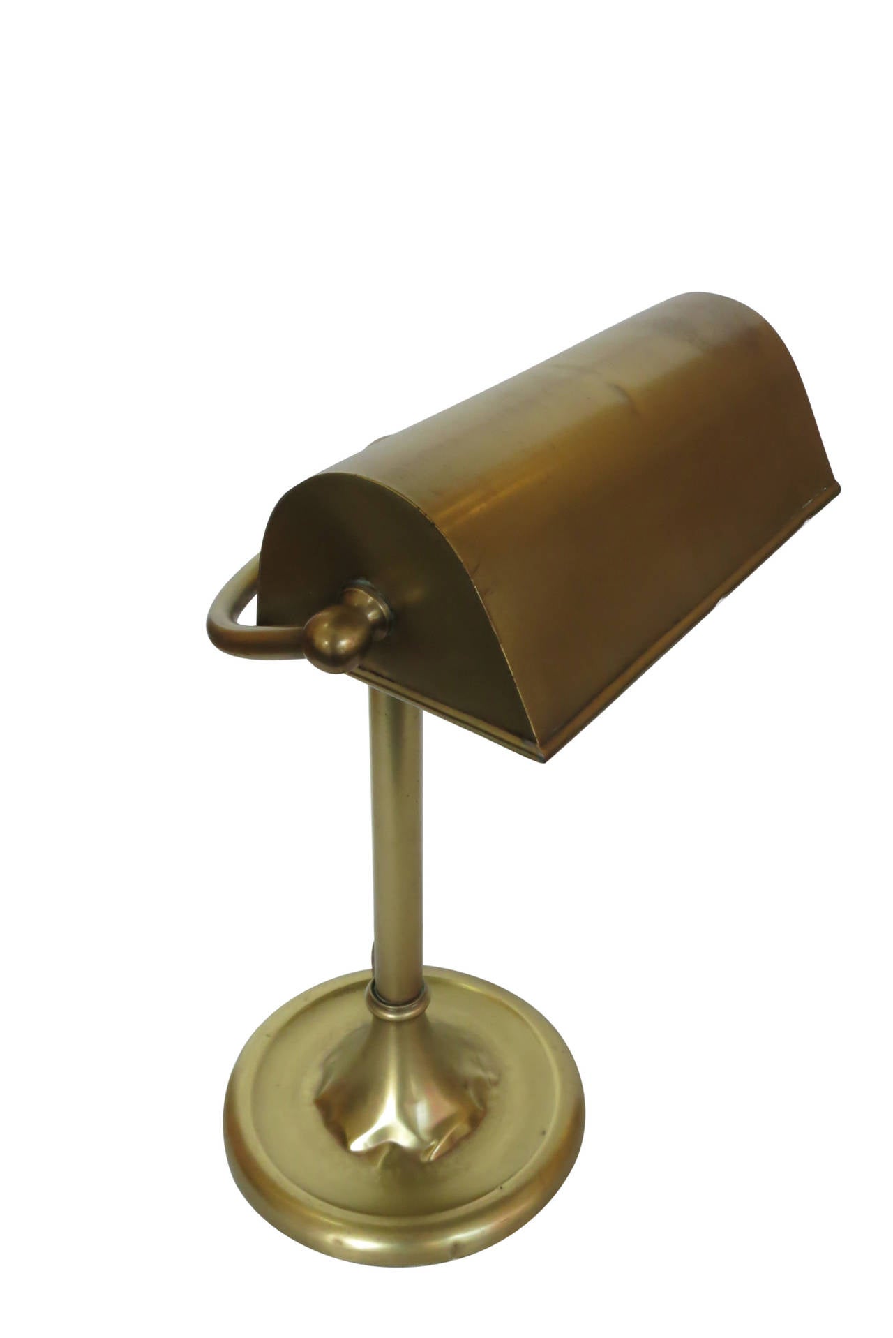 Made circa 1930, this traditional solid brass 