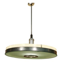 Streamlined Art Deco Aluminum Pendant Lamp SATURDAY / SALE