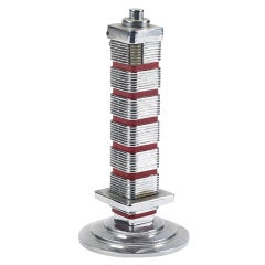 Vintage Frank Lloyd Wright Johnson Wax Research Tower Petrol Lighter ** Saturday sale**