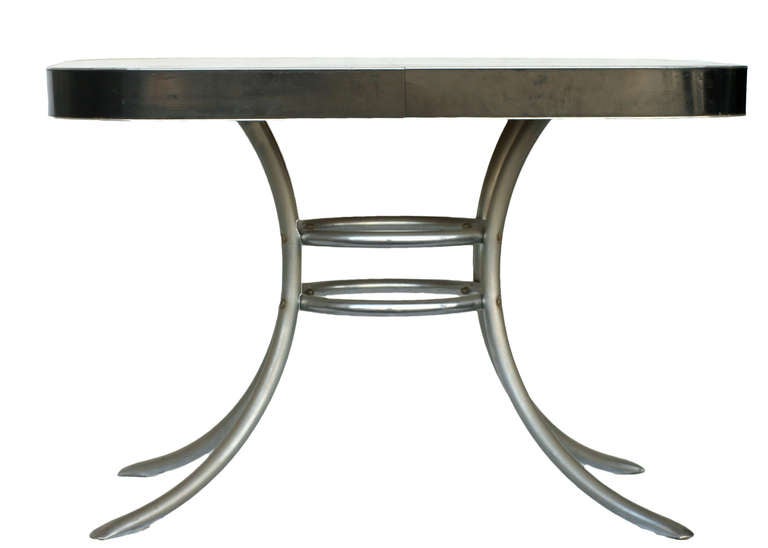 chrome formica table