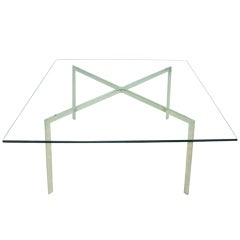 Classic Barcelona Table by Mies van der Rohe for Knoll