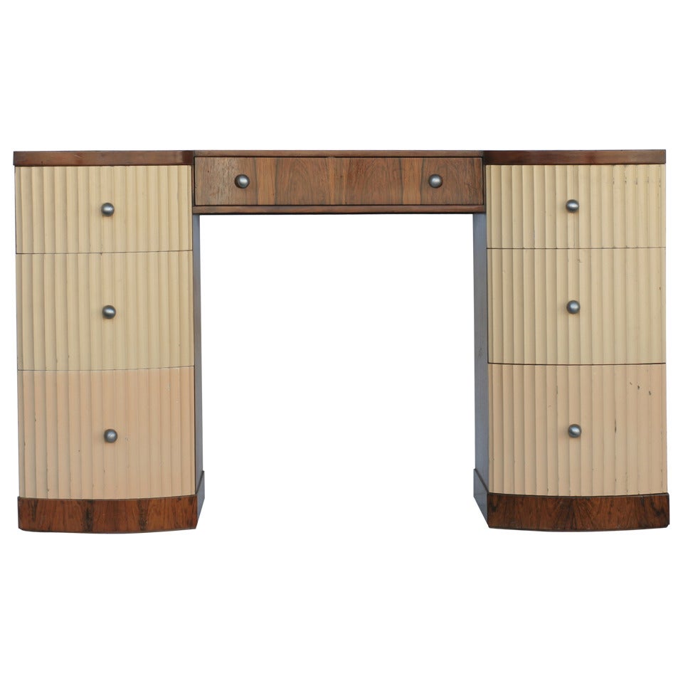 Paul Frankl Demilune Vanity/Desk