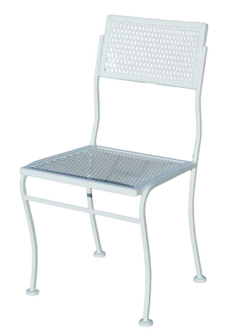 Mid-Century Russell Woodard Steel Outdoor/Patio Furniture For Sale at