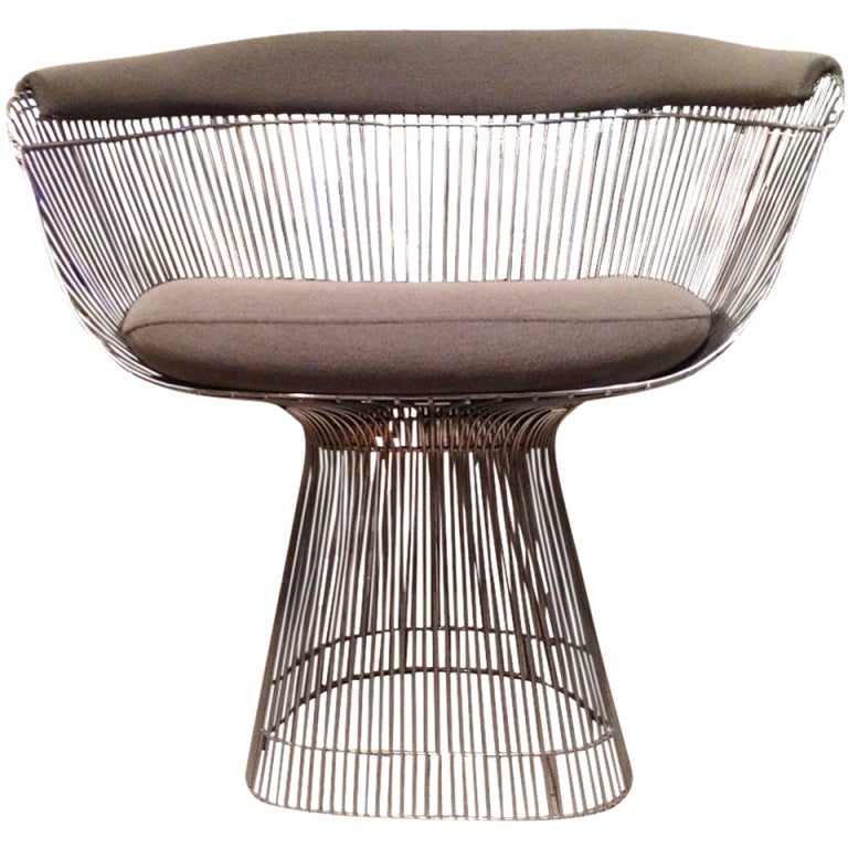 Wire Frame Armchair by Warren Platner for Knoll 1969 at 1stDibs
