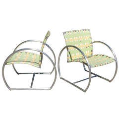 Brown and Jordan Circa Outdoor/Patio Collection Arm Chair, Pair