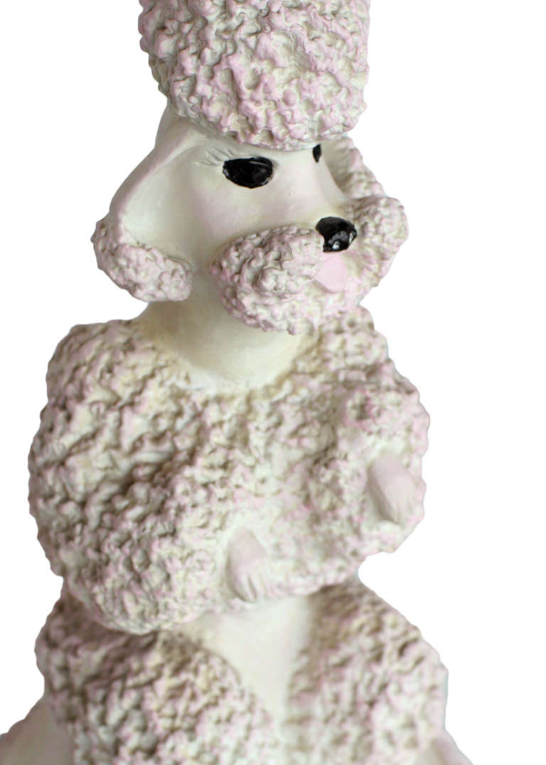American Phyllis Morris Sculptural Poodle Lamp, circa 1953 **Saturday Sale**