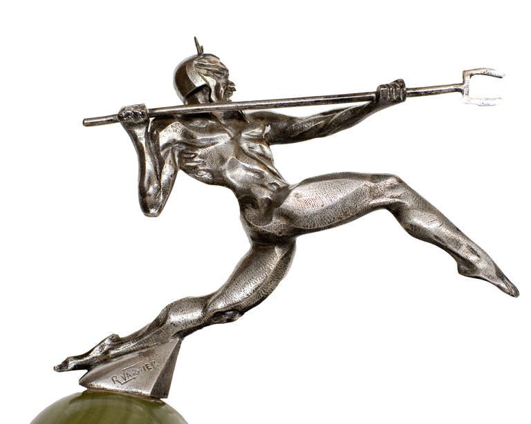 Original 1931 silver plated bronze 