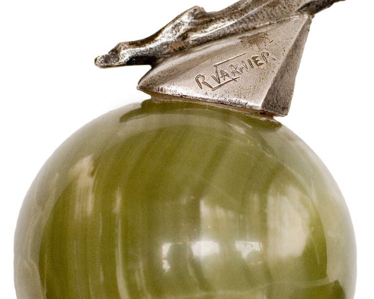 Art Deco 1931 Silver Studebaker Faust Ornament by Varnier