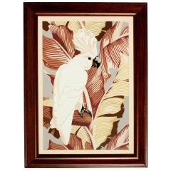 Tropical Moderne Lithograph