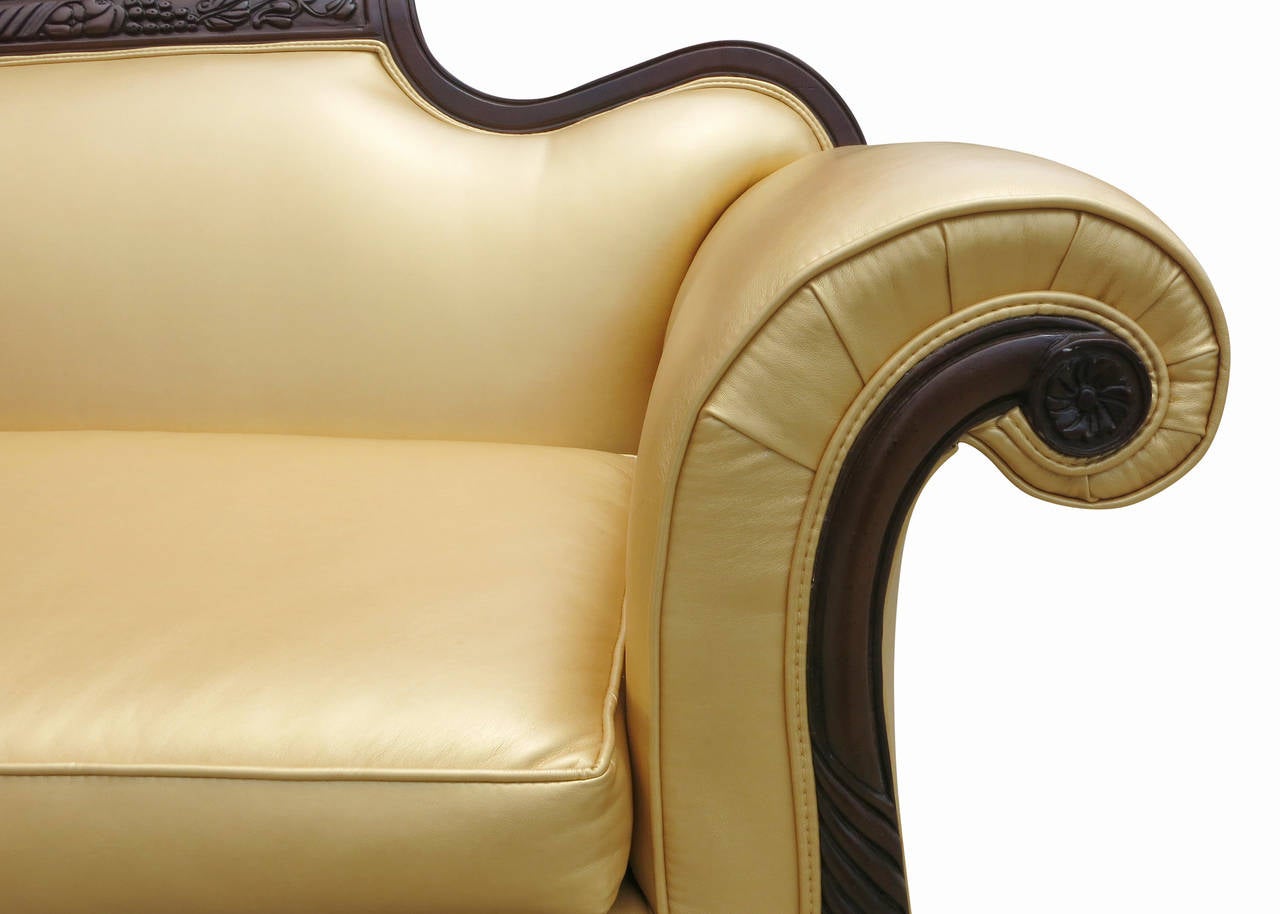 Mid-20th Century Duncan Phyfe Style Empire Sofa