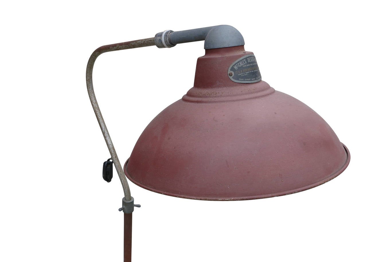 Mid-20th Century Desert Air Maker Industrial Lamp
