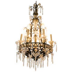 French Crystal Chandelier 3