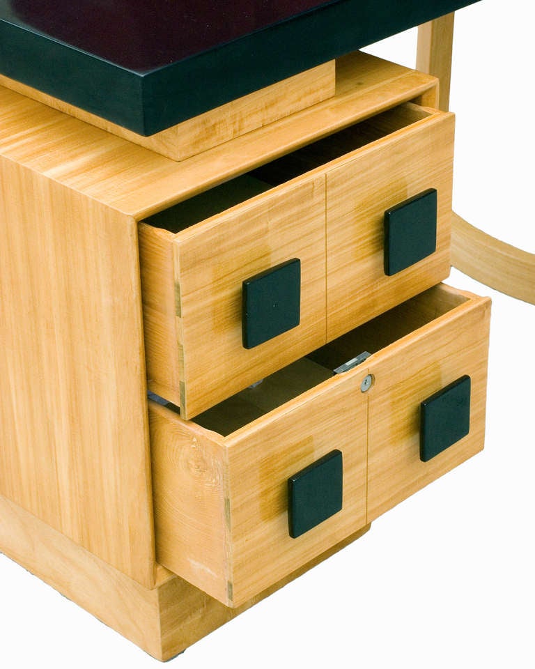 Paul Laszlo Desk  With Floating Top for Brown Saltman
