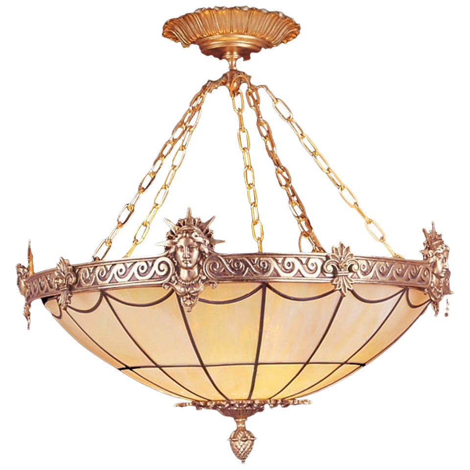 Bronze Liberty Chandelier  ** Saturday Sale**