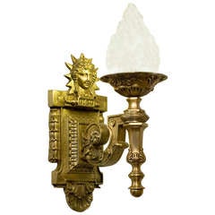 Art Deco Inspired Liberty Sconce  **Saturday Sale**