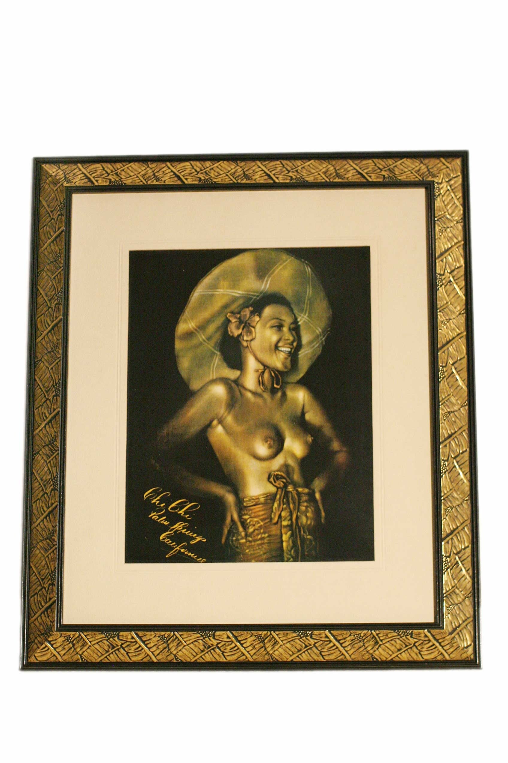 Nude Print from Chi Chi Lounge, Palm Springs