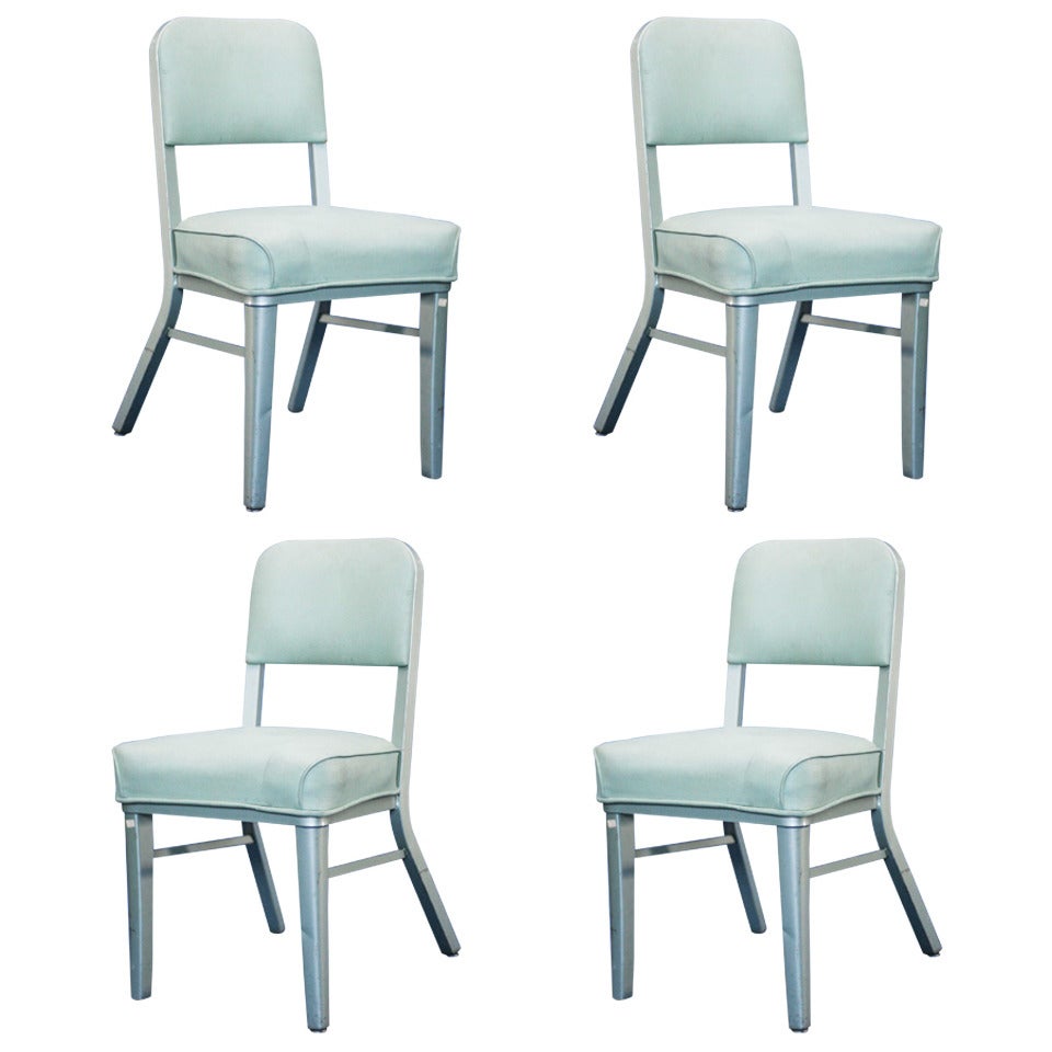 Set of 4 Steelcase Industrial Tanker Chairs **Saturday Sale**
