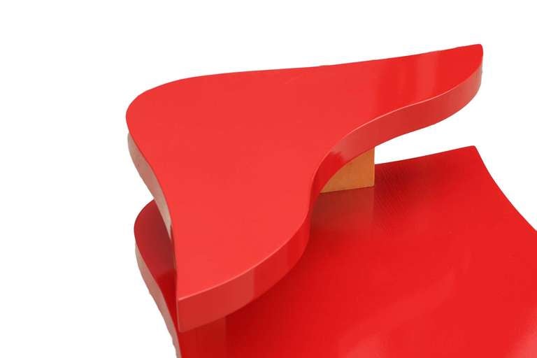 Mid Century Marilyn Monroe "Lips" Side Table