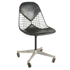 Herman Miller "Bikini" PKCC-2 Chaise de bureau en fil métallique