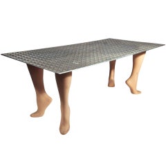 Playful Pop Art "Footsie" Coffee Table ** Saturday Sale ** 12