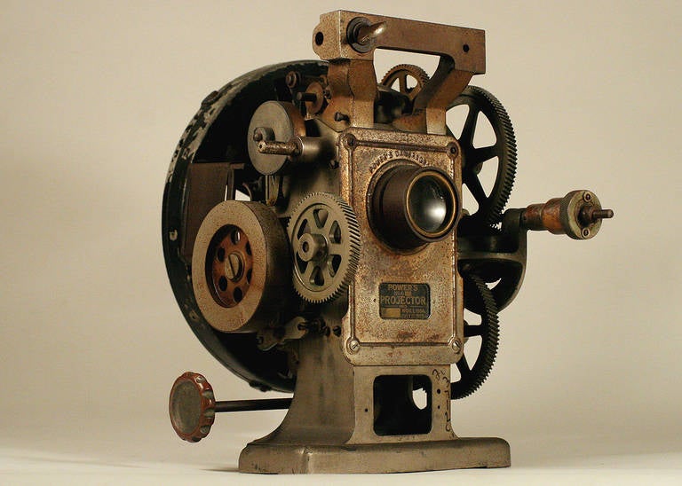Edwardian Movie Projector, circa 1906 **Saturday Sale** In Good Condition In Van Nuys, CA