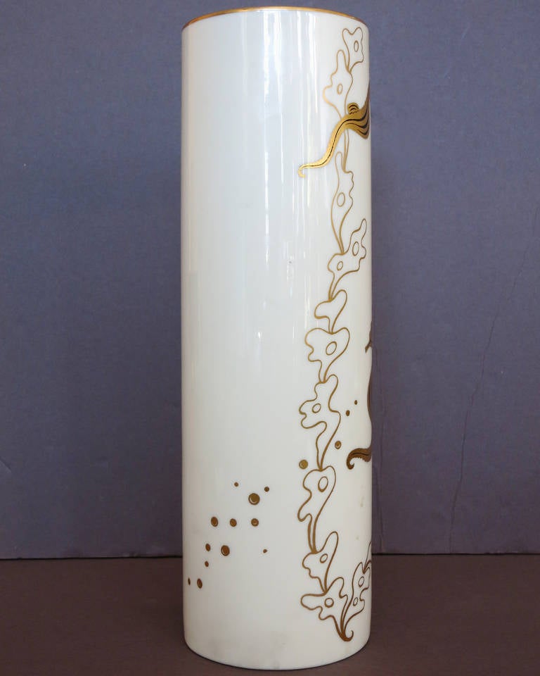 lenox vase with 24k gold