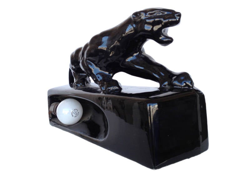 black panther tv lamp