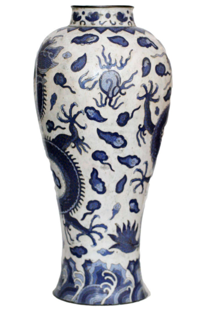 chinese cloisonne vases