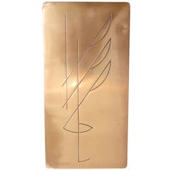 Mid Century Copper Desk Top Cigarette Case by Revere ** Saturday Sale **
