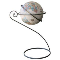 Replogle World Globe on Scrolling Steel Stand **Saturday Sale** 11