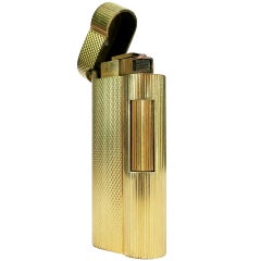 Dunhill S Type "Rollagas" Gold Pocket Lighter, Circa 1970