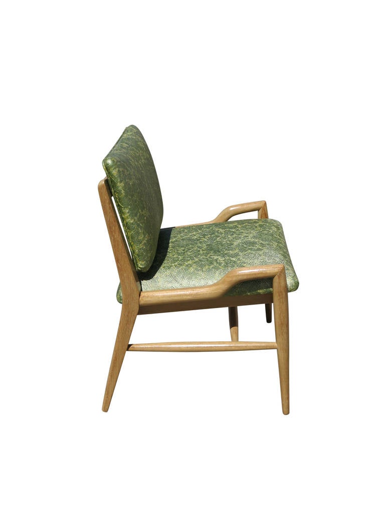 Mid-Century Modern Set of Six John Keal for Brown Saltman Dining Chairs