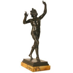 1920s Jupiter Sculpture in Bronze-Mounted on Marble Base  ** Saturday Sale **
